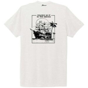 1st Pirate Ship Men’s Tee Fairly White