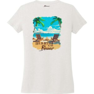 Tropical Beach Women’s Fairly White