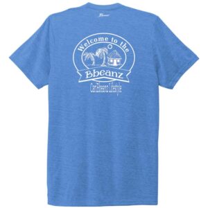 Welcome to the Bbeanz Men’s Tee Azure Blue