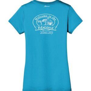 Welcome to the Bbeanz Women’s Tee Bright Turquoise