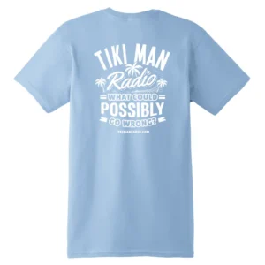 Tiki Man Radio, Men's/Unisex, White