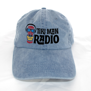 Unstructured Tiki Man Hat Blue